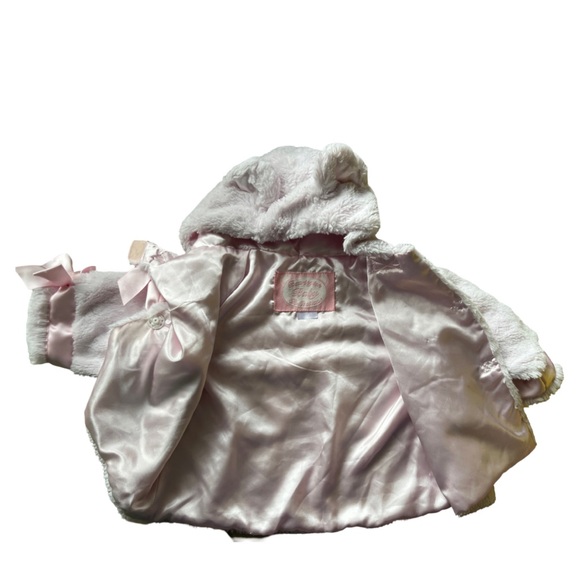 Bearington Bear collection plushy hooded jacket- 6-12M - Picture 3 of 3